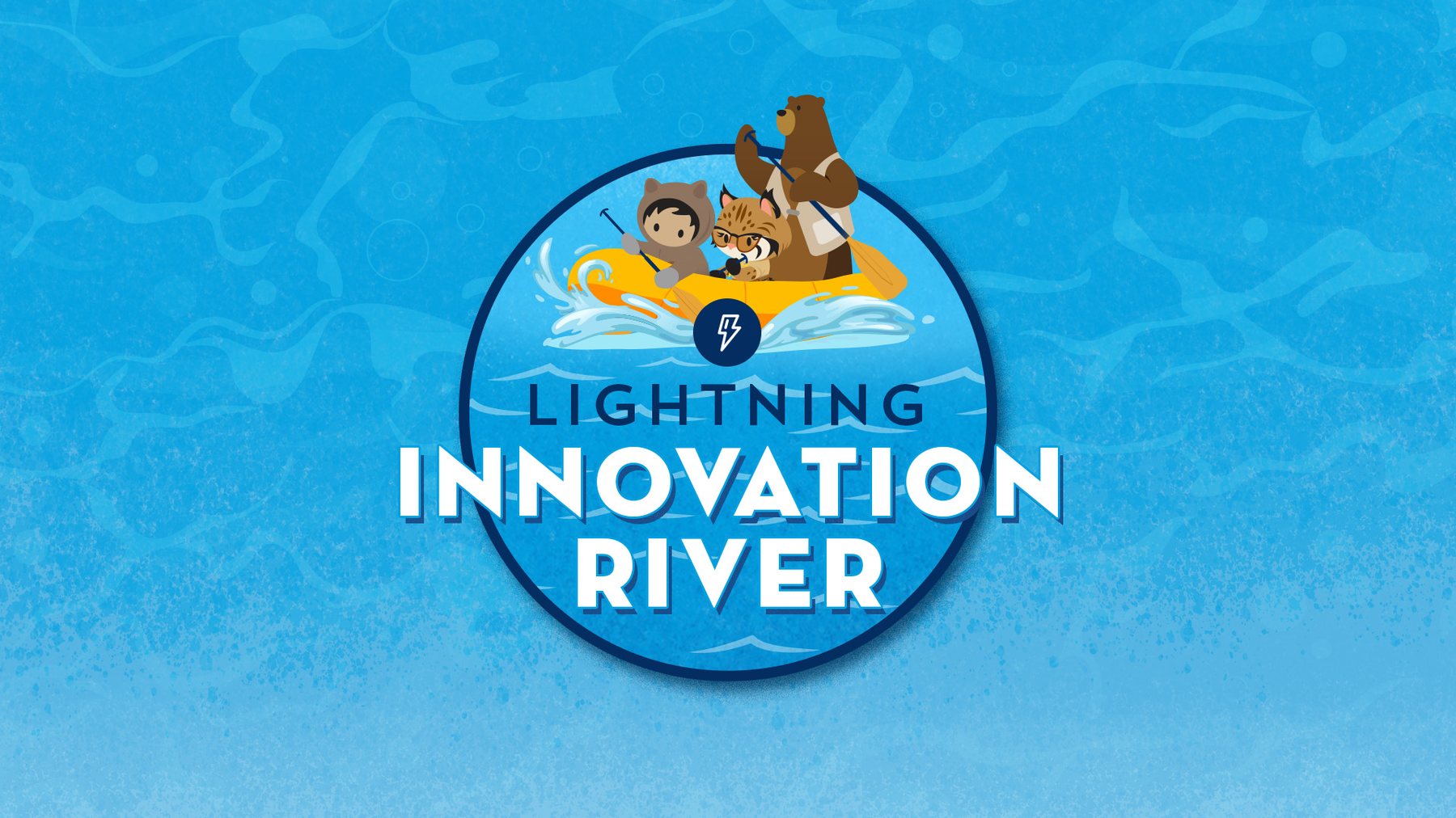 Partner campsite scene, logo variant F