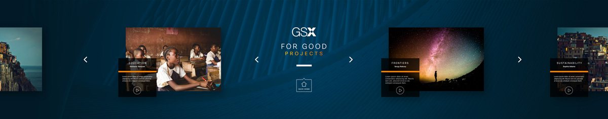 GSX360 VR Theater projects page